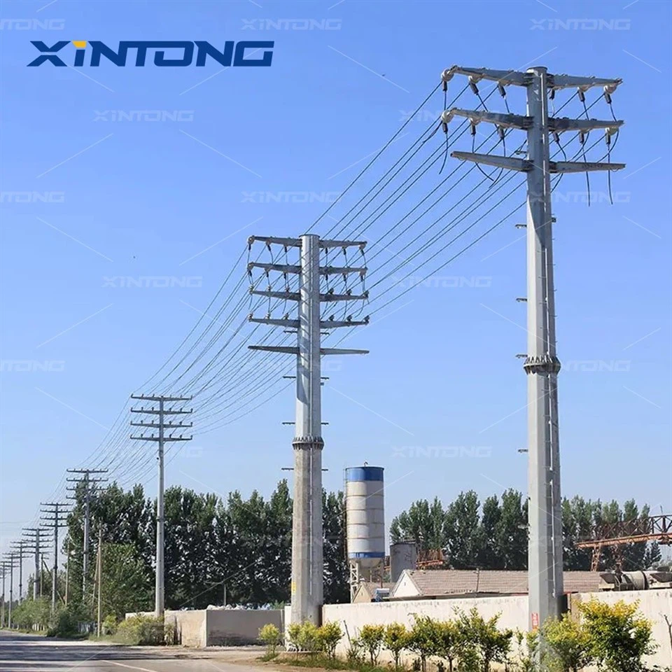Rugged Steel Power Utility Pole suppliers