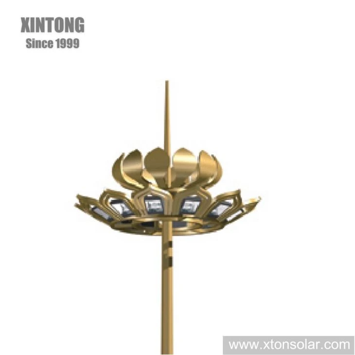 Manifakti High Mast Light ak poto 15-40m