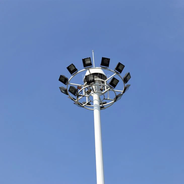 30m Steel Galvanized Pole High Mast