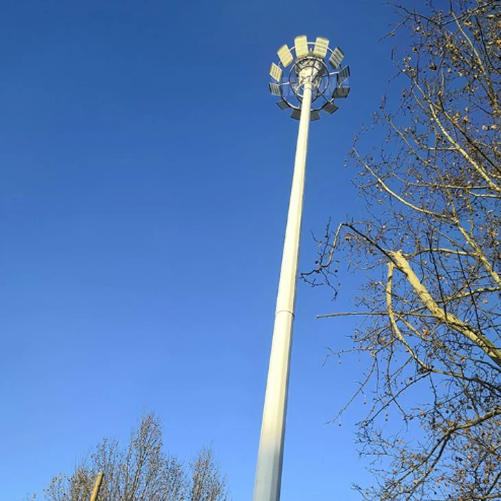 30m Steel Galvanized Pole High Mast